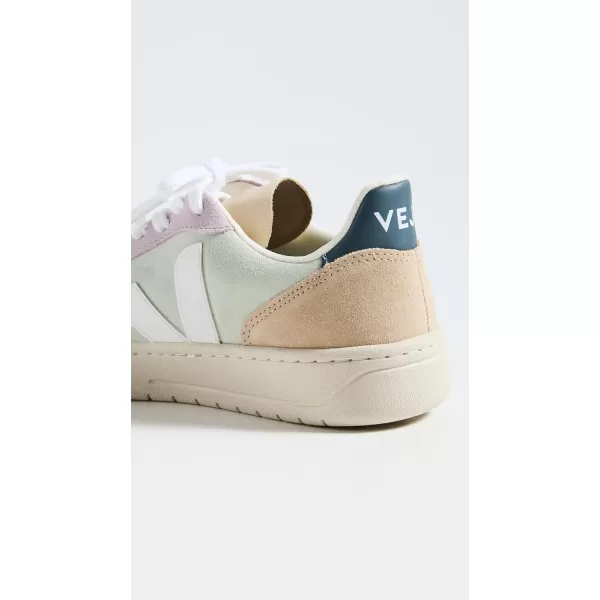 Veja Mens V 10 B Mesh SneakersJade White Multico