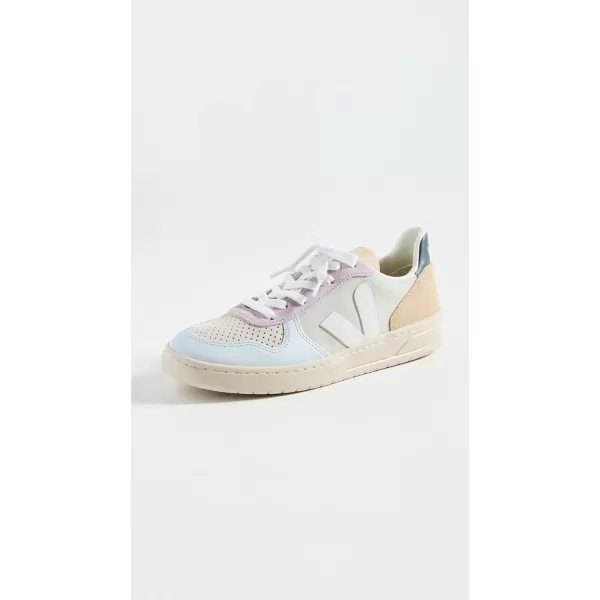 Veja Mens V 10 B Mesh SneakersJade White Multico