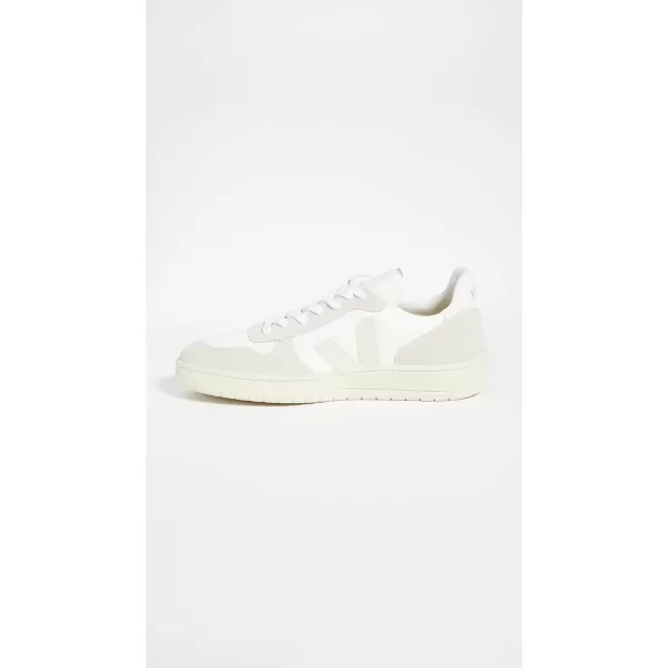 Veja Mens V 10 B Mesh SneakersWhite Natural Pierre