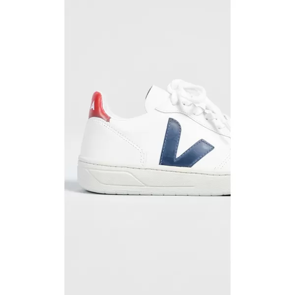 Veja Mens V 10 B Mesh SneakersWhiteNauticoPekin