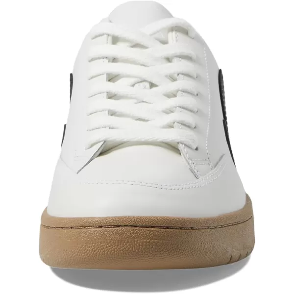 Veja Mens V10 Leather SneakersExtra WhiteBlackDune