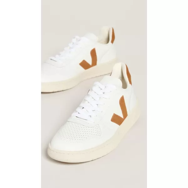 Veja Mens V10 SneakersExtra WhiteCamel