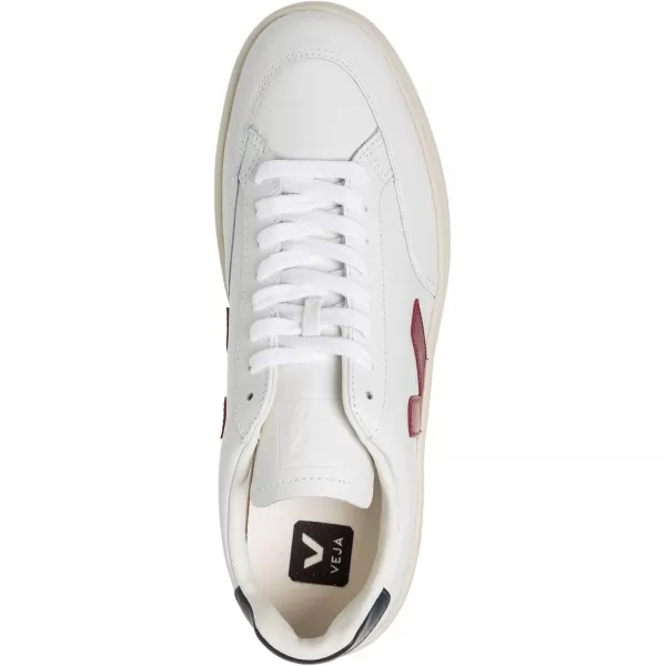 Veja Mens V12 Leather SneakersExtrawhitemarsalanautico