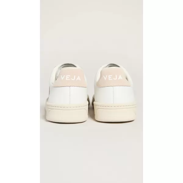 Veja Mens V12 Leather SneakersWhitesable