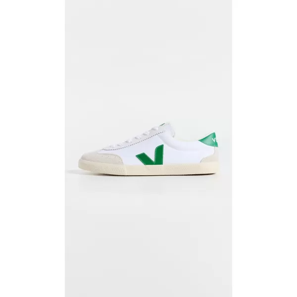 Veja Mens Volley SneakerWhite Emeraude