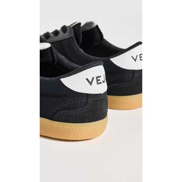 Veja Mens Volley SneakersBlackWhiteNatural