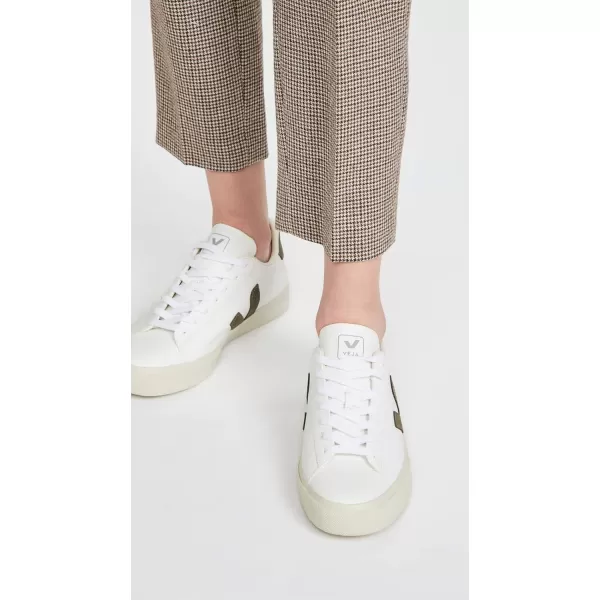 Veja Womens Campo SneakersExtra WhiteKhaki