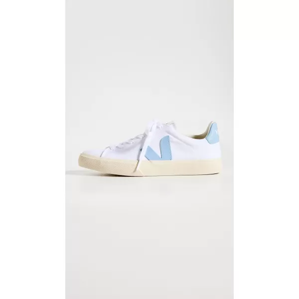 Veja Womens Campo SneakersWhite Steel