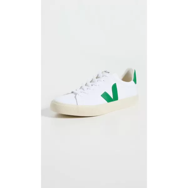 Veja Womens Campo SneakersWhiteEmeraude