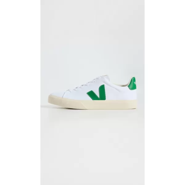 Veja Womens Campo SneakersWhiteEmeraude