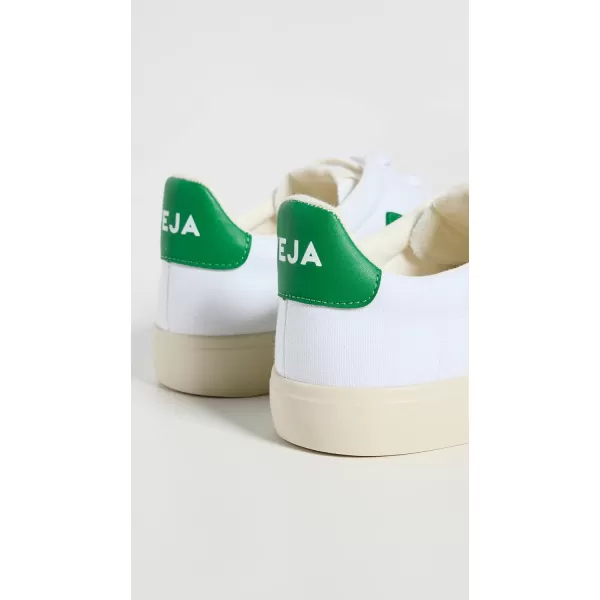 Veja Womens Campo SneakersWhiteEmeraude