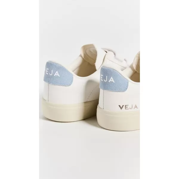 Veja Womens Recife Logo SneakersExtra White Steel