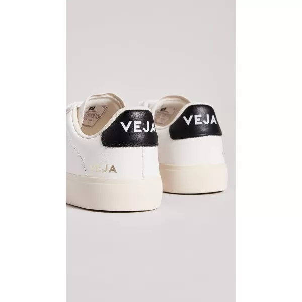 Veja Womens Recife Logo SneakersExtra WhiteBlack