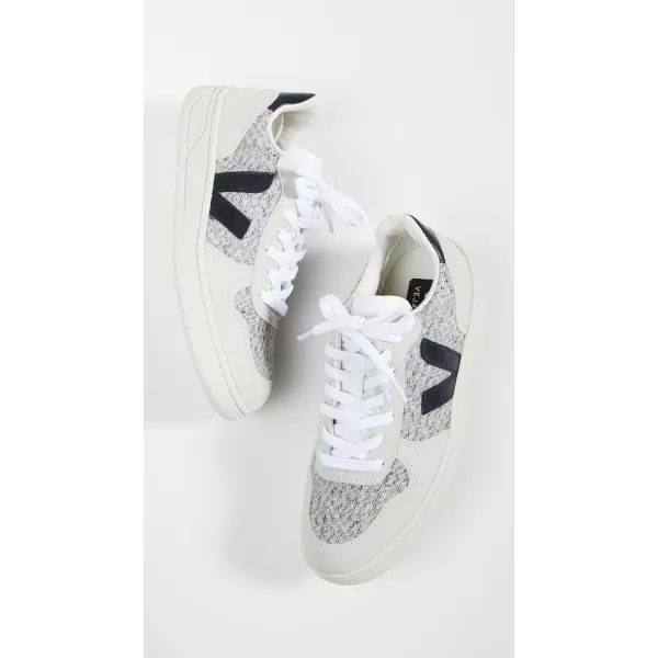 Veja Womens V10 SneakersSnowBlack