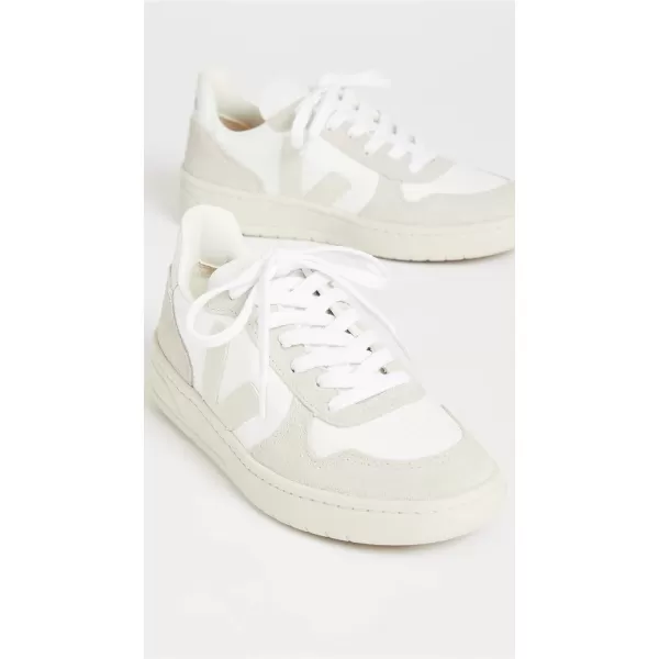 Veja Womens V10 SneakersWhiteNaturalPierre