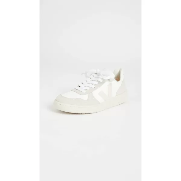 Veja Womens V10 SneakersWhiteNaturalPierre