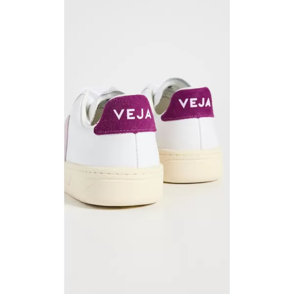 Veja Womens V12 Sneakers Extra White 4 Medium USExtrawhiteparmemagenta