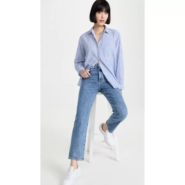 Velvet Womens Janet Button Down ShirtBlue