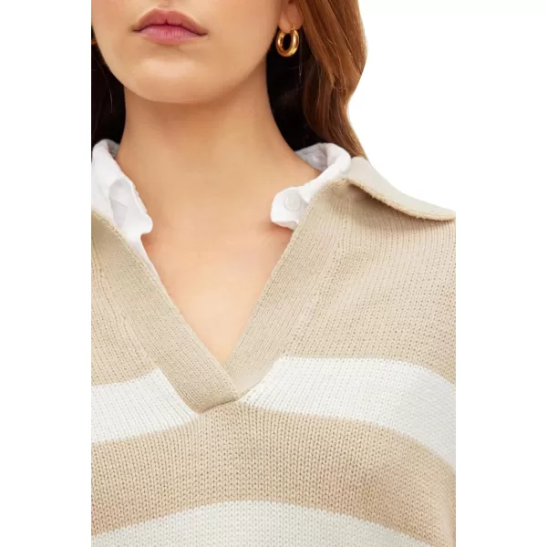 Velvet Womens Lucie SweaterSableMilk