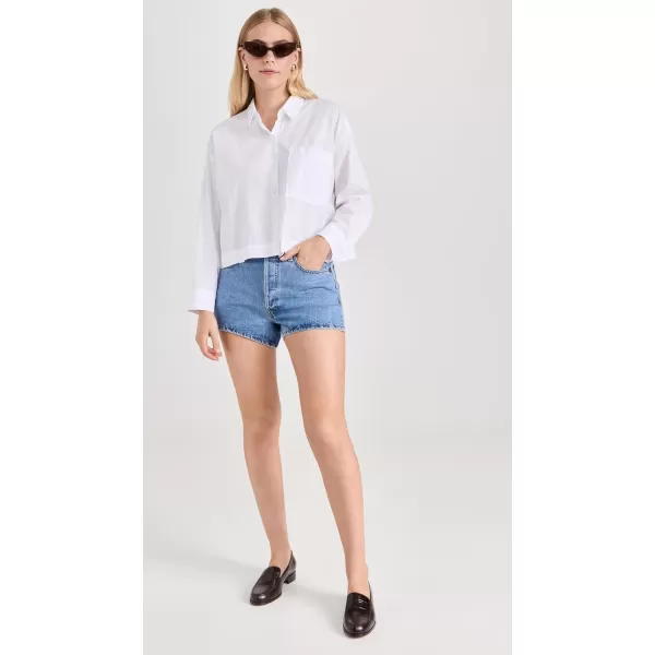 Velvet Womens Lucille Cotton Button Up ShirtWhite