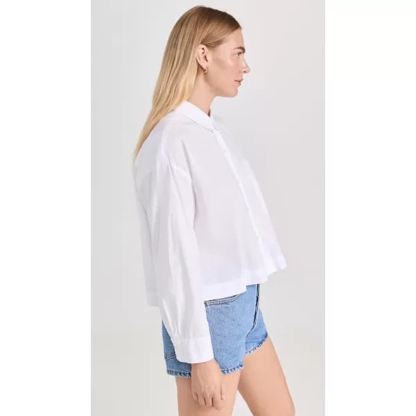 Velvet Womens Lucille Cotton Button Up ShirtWhite