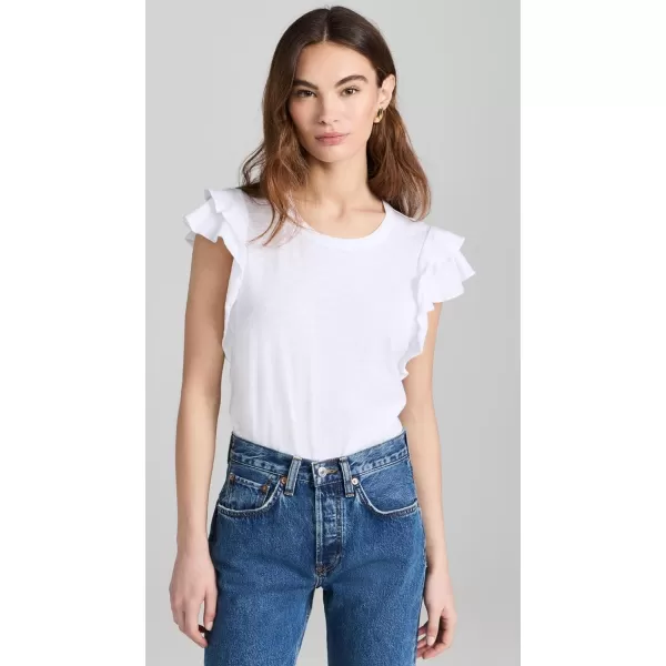 Veronica Beard Jean Womens Akeela TeeWhite