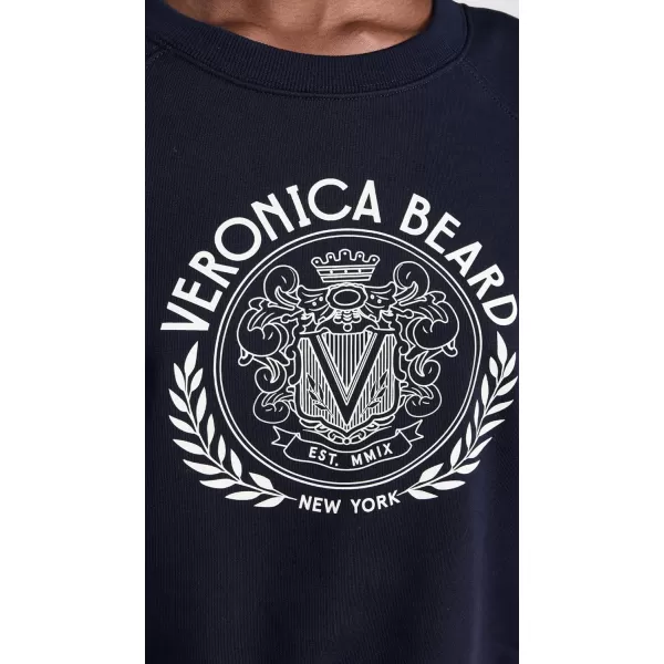 Veronica Beard Jean Womens Beaumont Logo SweatshirtNavy