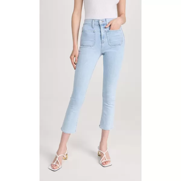 Veronica Beard Jean Womens Carly Kick Flare Jeans with Patch PocketsGet Reel