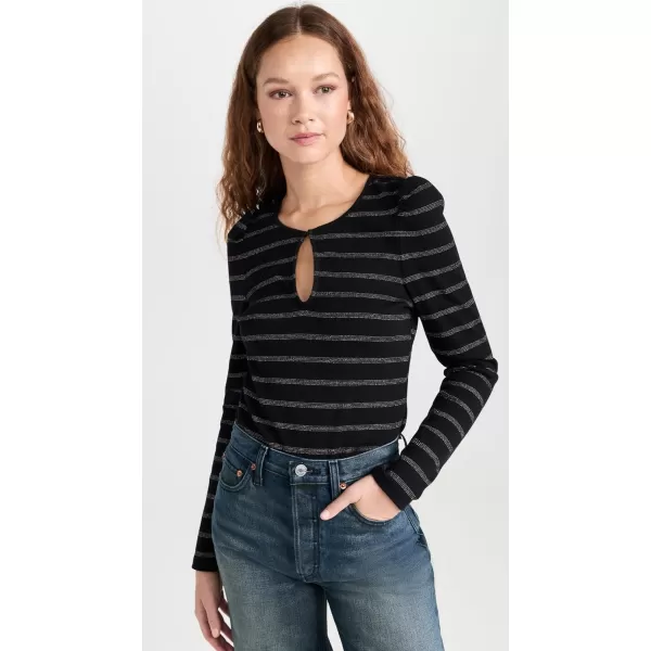 Veronica Beard Jean Womens Danessa TopBlack