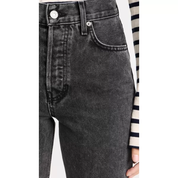 Veronica Beard Jean Womens Daniela Straight Leg JeansStoned Washed Onyx