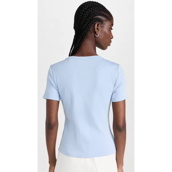 Veronica Beard Jean Womens Draya TeeIce Blue