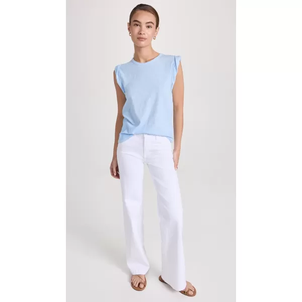 Veronica Beard Jean Womens Dree Muscle TeeBlue Mist