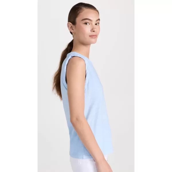 Veronica Beard Jean Womens Dree Muscle TeeBlue Mist