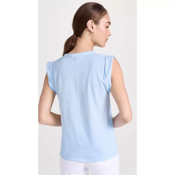 Veronica Beard Jean Womens Dree Muscle TeeBlue Mist