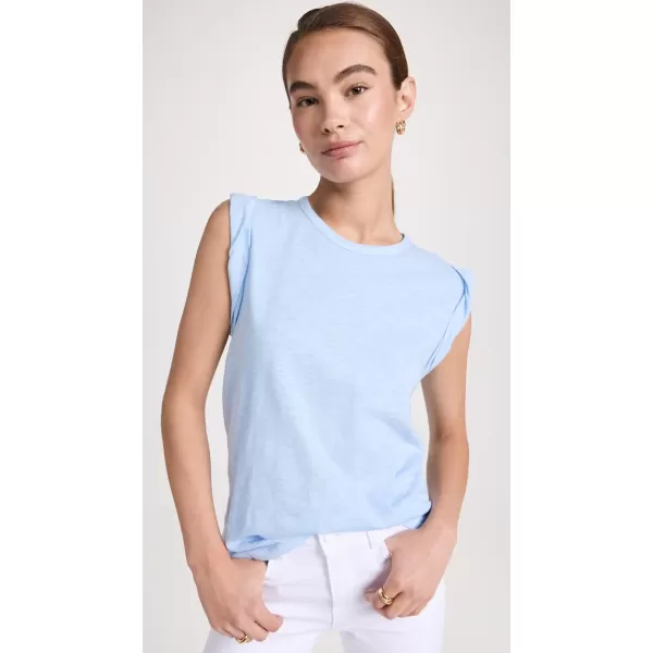 Veronica Beard Jean Womens Dree Muscle TeeBlue Mist