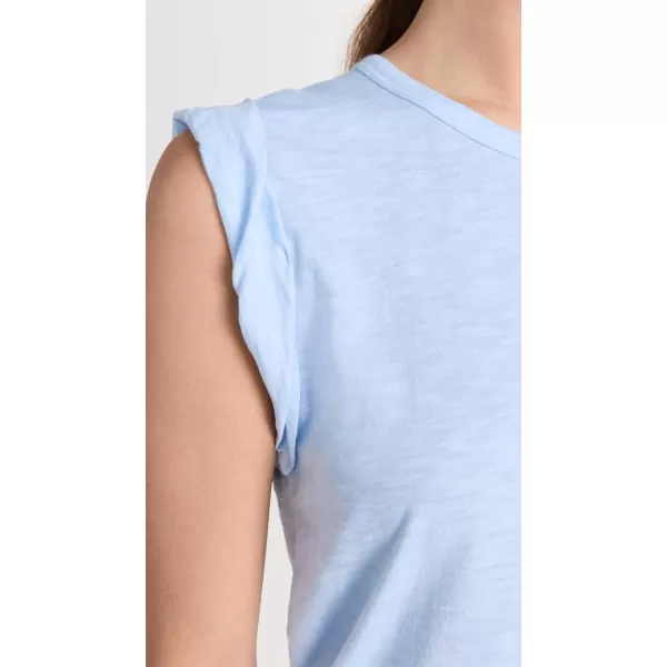 Veronica Beard Jean Womens Dree Muscle TeeBlue Mist