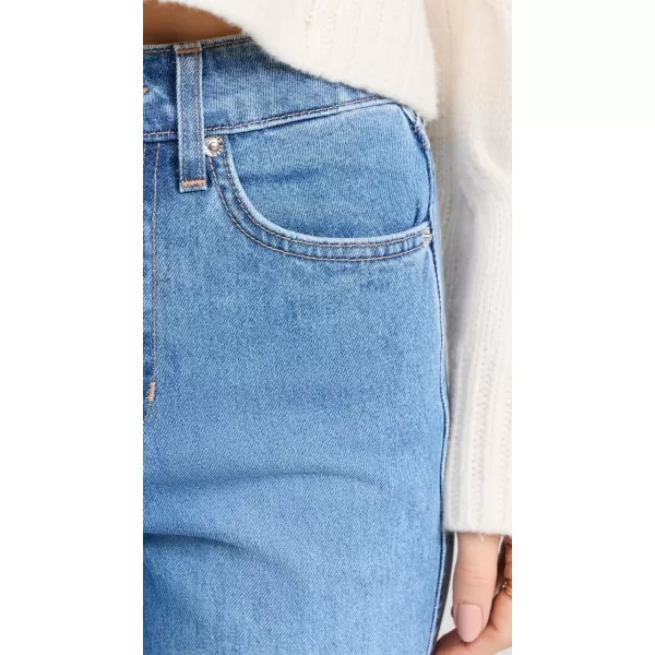 Veronica Beard Jean Womens Dylan High Rise Straight Leg JeansSilver Blue