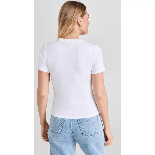 Veronica Beard Jean Womens Pruitt TeeWhite