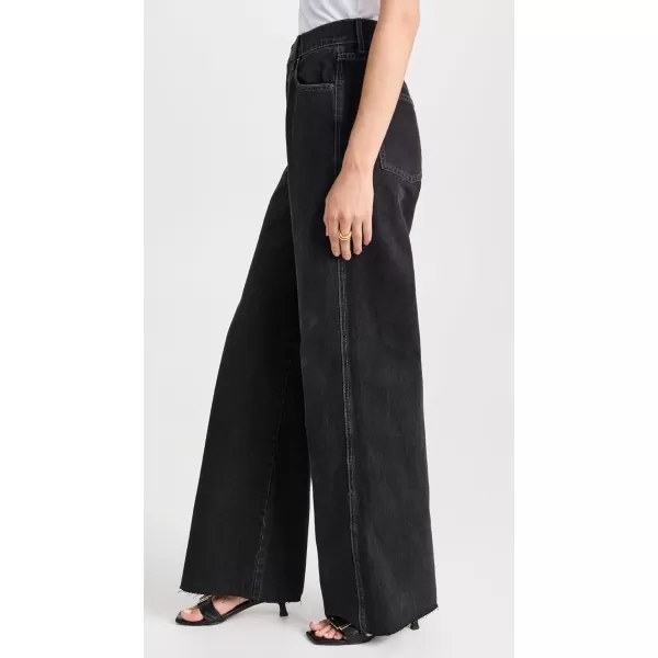 Veronica Beard Jean Womens Taylor High Rise Wide Leg JeansVanishing Point