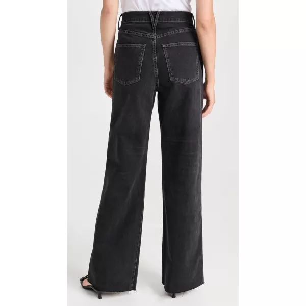 Veronica Beard Jean Womens Taylor High Rise Wide Leg JeansVanishing Point