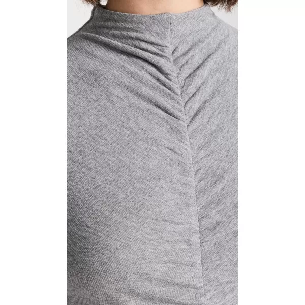 Veronica Beard Jean Womens Theresa TurtleneckHeather Grey