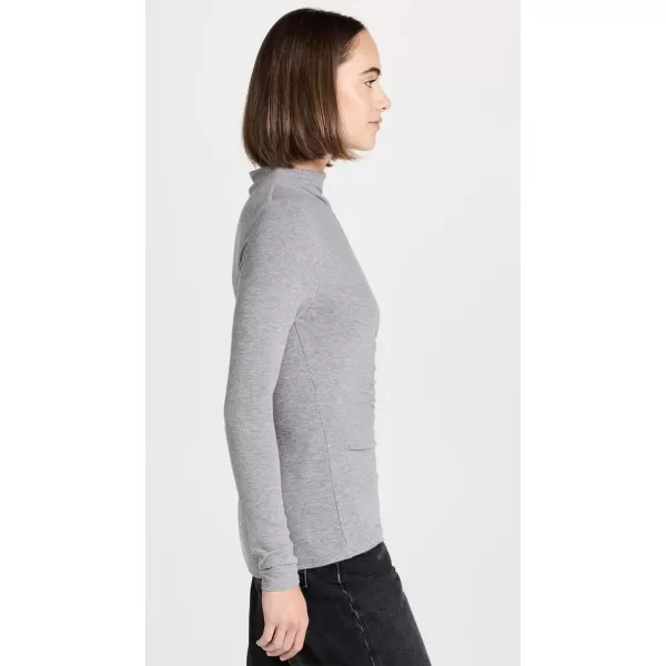 Veronica Beard Jean Womens Theresa TurtleneckHeather Grey