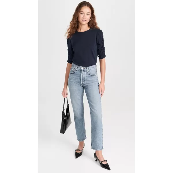 Veronica Beard Jean Womens Waldorf TeeMarine