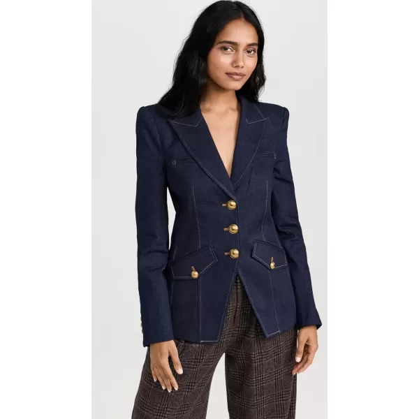 Veronica Beard Womens Anoki Dickey JacketDark Oxford