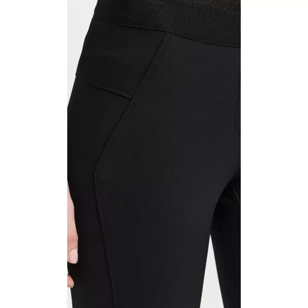 Veronica Beard Womens Black Scuba LeggingsBlack