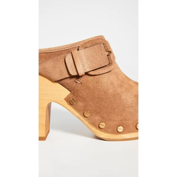 Veronica Beard Womens Dacey ClogsPecan