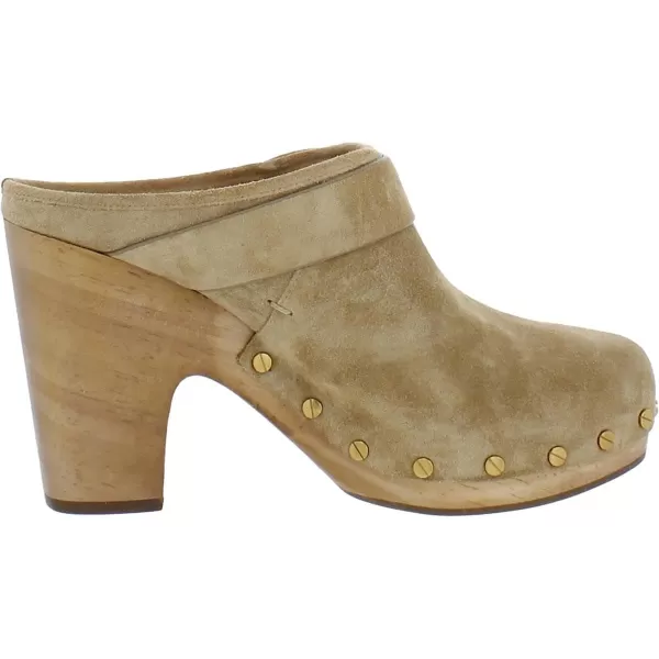 Veronica Beard Womens Dacey ClogsSand Suede