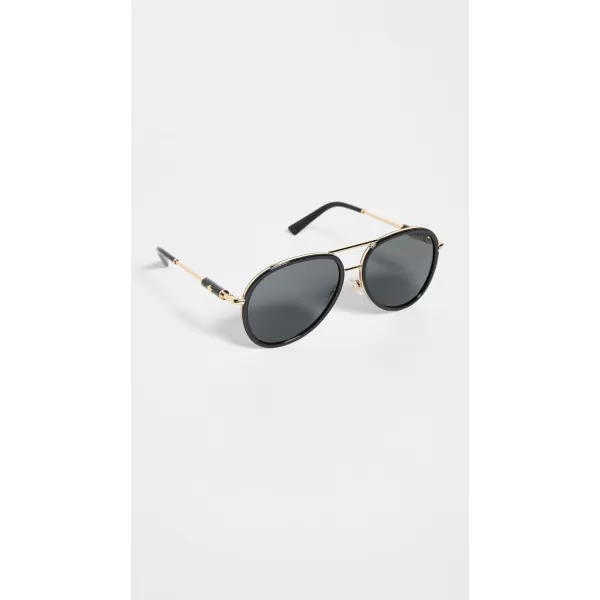 Versace Womens Classic Aviator SunglassesGold