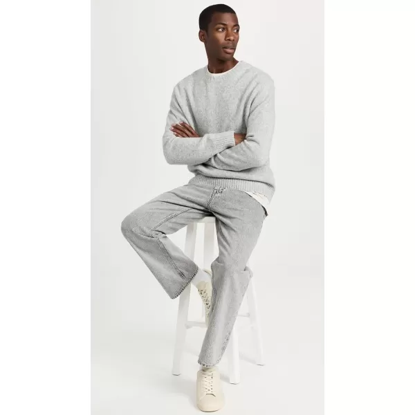 Vince Mens Melange Crew SweaterLt H Grey