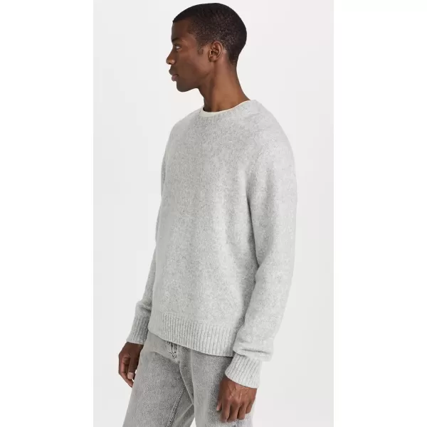 Vince Mens Melange LS CrewLt H Grey